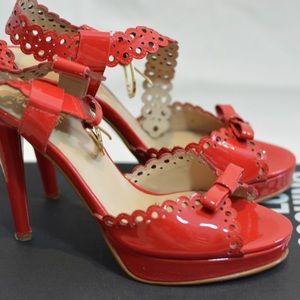 Moschino Red Heels